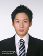 就職活動用証明写真 男性